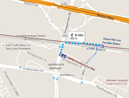 Airport Link Hua Mak Condo Bangkok Ngoại thất bức ảnh